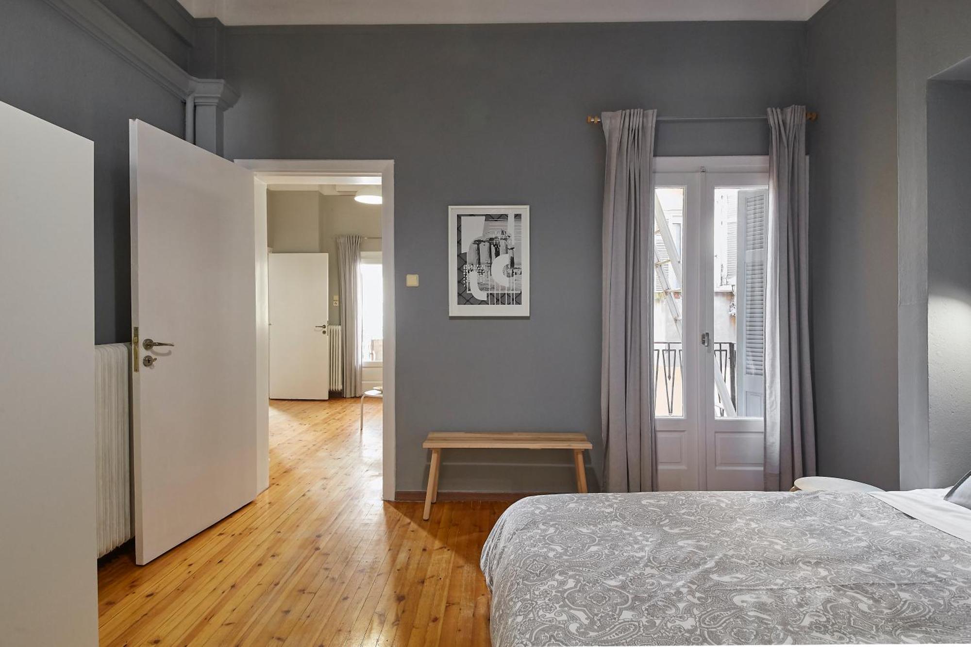 Bright Bright B Central Apartment With Balcony Saloniki Zewnętrze zdjęcie