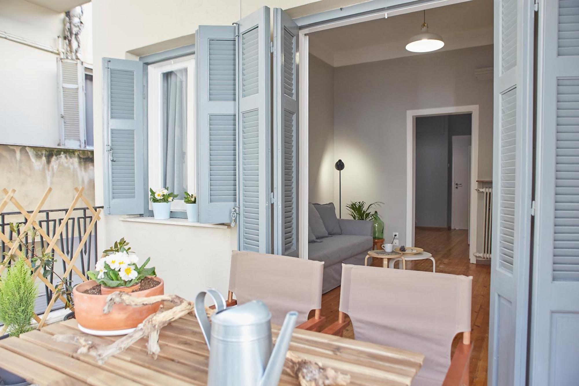Bright Bright B Central Apartment With Balcony Saloniki Zewnętrze zdjęcie