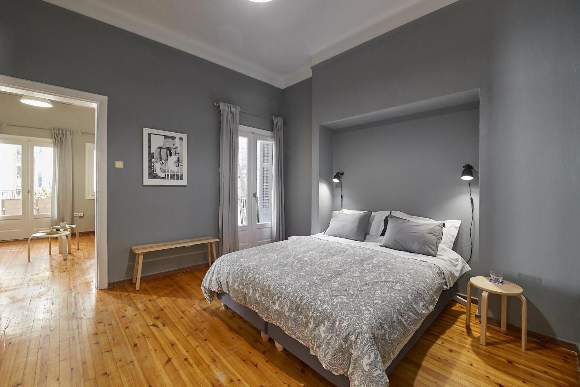 Bright Bright B Central Apartment With Balcony Saloniki Zewnętrze zdjęcie
